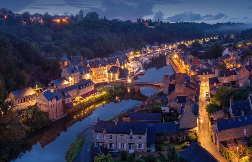 A beautiful city in Europe
